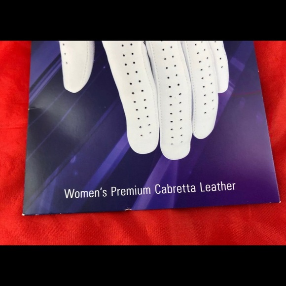 NWT PGA Tour Proseries Womens L Left Golf Glove Cabretta - Picture 2 of 3